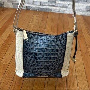 Brahmin - Katie Aquarius Lattice Shoulder Bag.  Excellent condition.